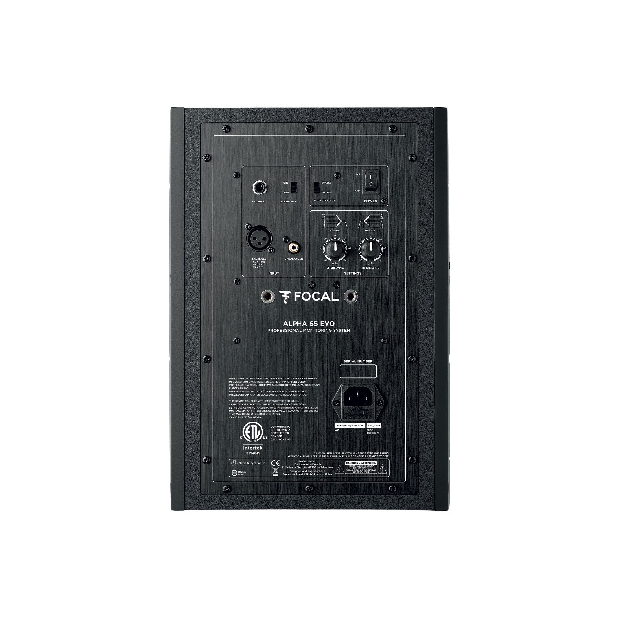FOCAL Alpha 65 Evo NWG — Studio Monitor, nearfield reference loudspeaker