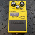Boss SD-1 Super Overdrive w/ Analogman 808 Silver Mod with Clipping Toggle