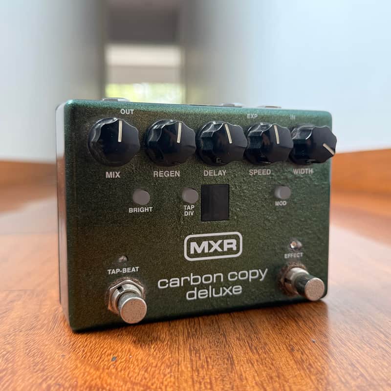 MXR Carbon Copy Deluxe (M292) Delay Analógico — Prácticamente Nuevo