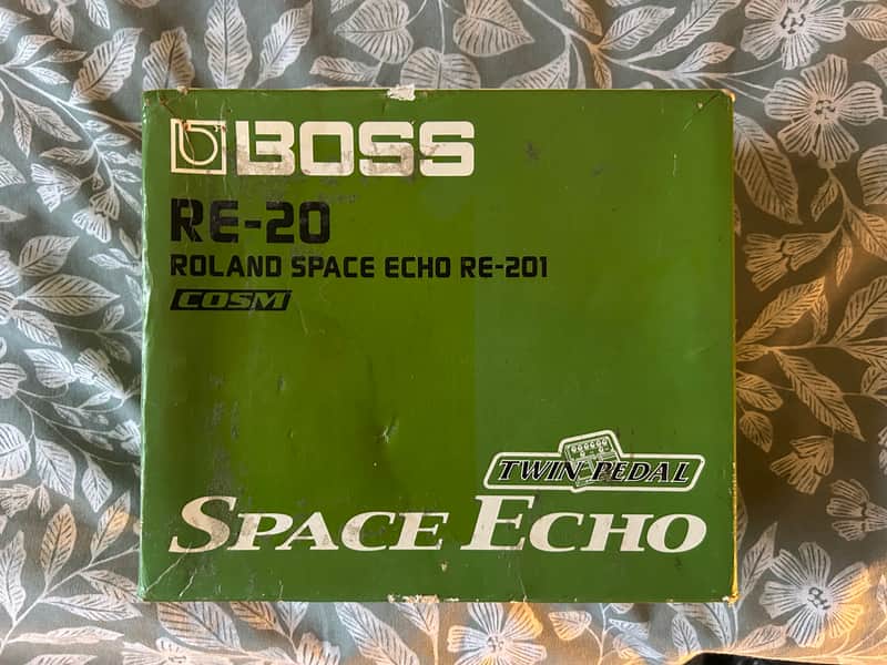 Boss RE-20 Space Echo 2007 - Present - Green