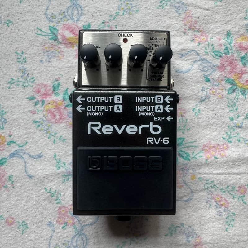 Boss RV-6 Reverb 2015 - Present - Silver
