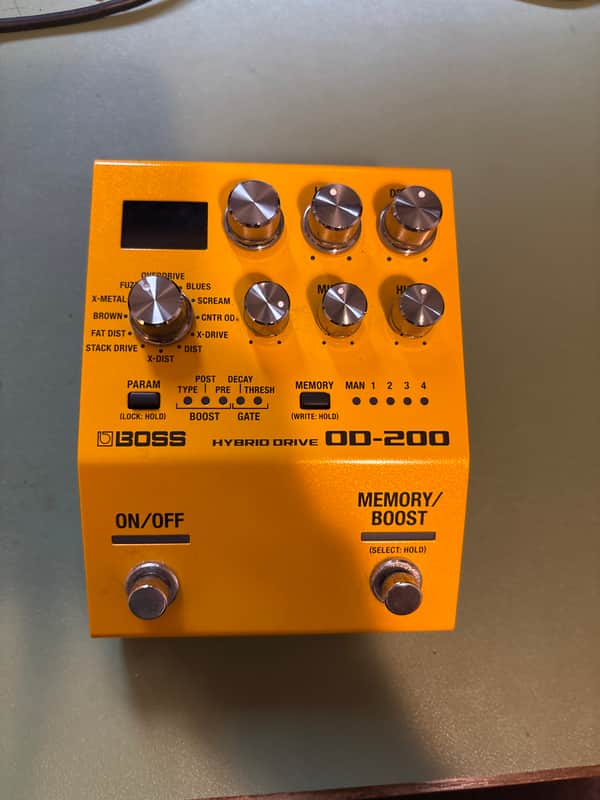 Boss OD-200 Overdrive 2019 - Present - Orange