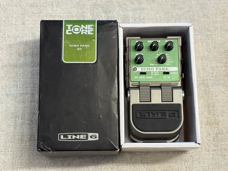 Line 6 ToneCore Echo Park Delay Tape / Analog / Digital + Box + Manual Excellent Clean Condition