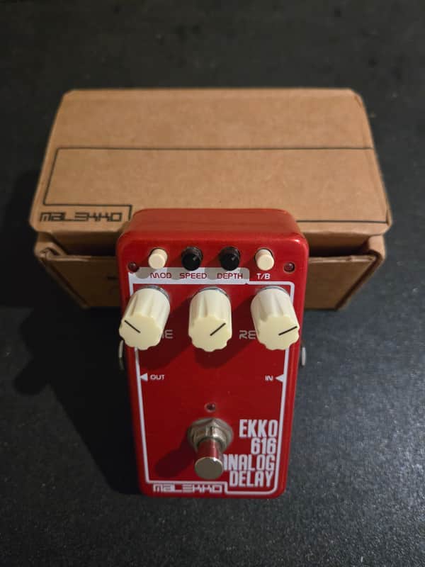 Malekko Ekko 616 Analog Delay 2010s - Red