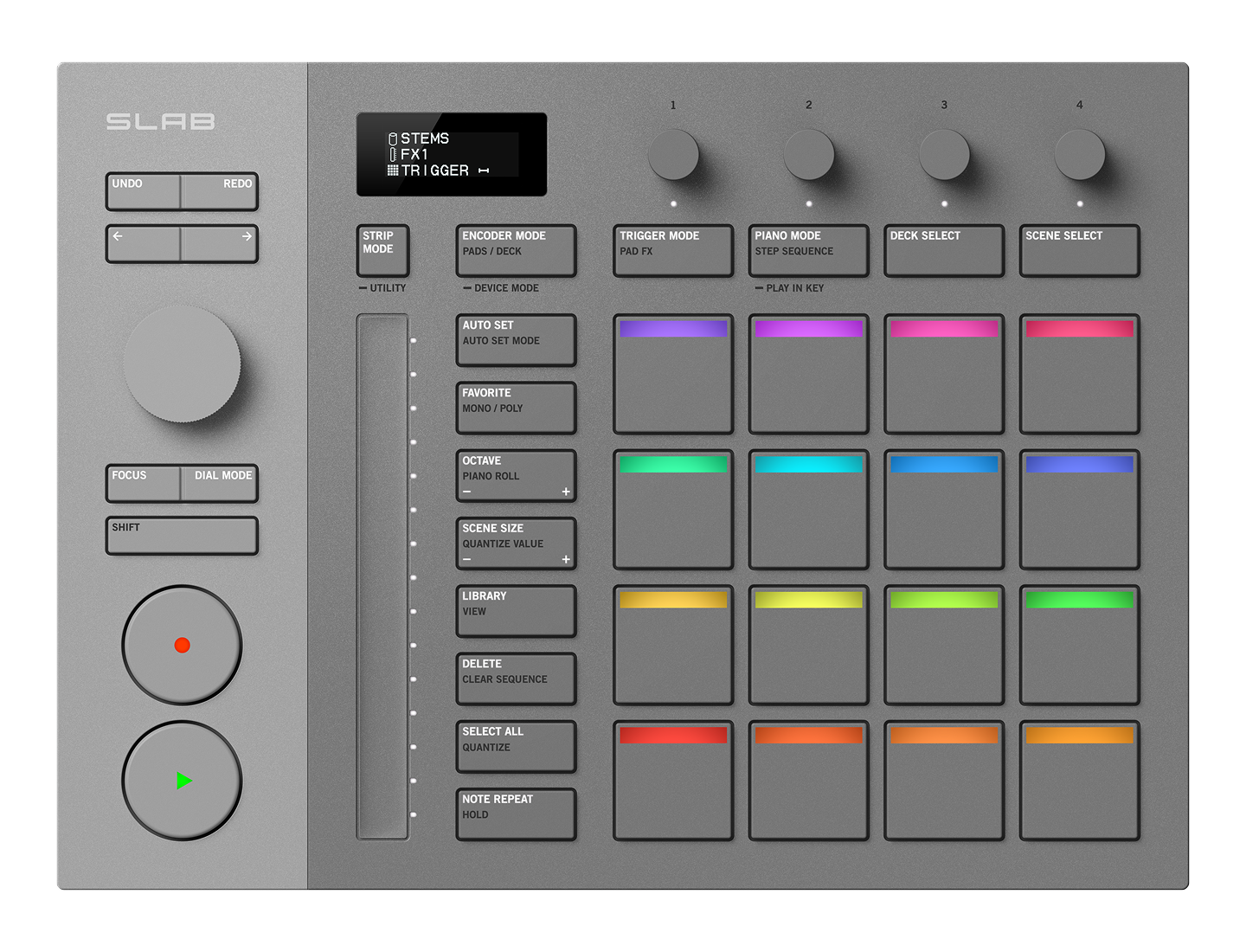 SLAB MIDI Pad Controller for Serato
