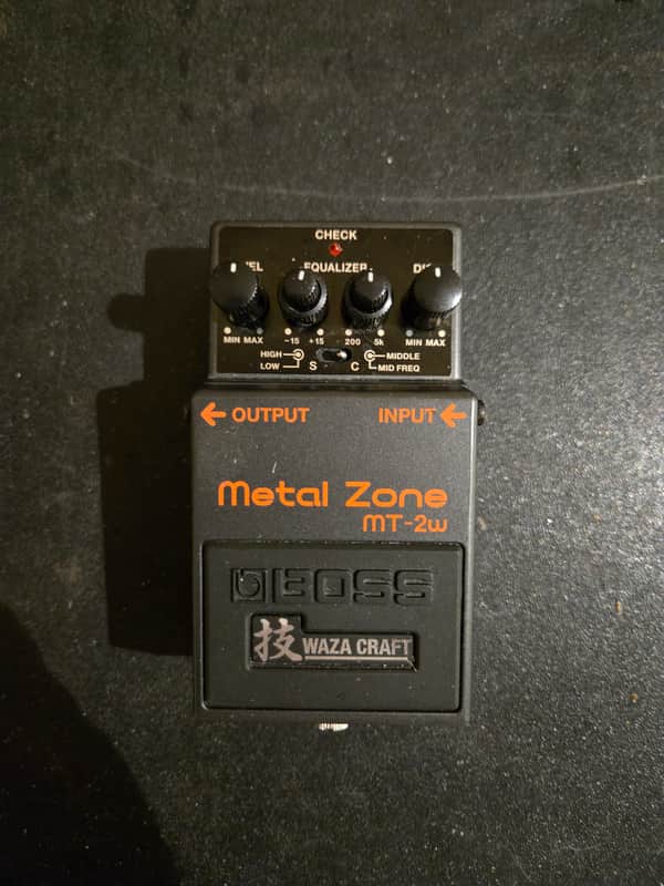 Boss MT-2W Metal Zone Waza Craft 2018 - Present - Black