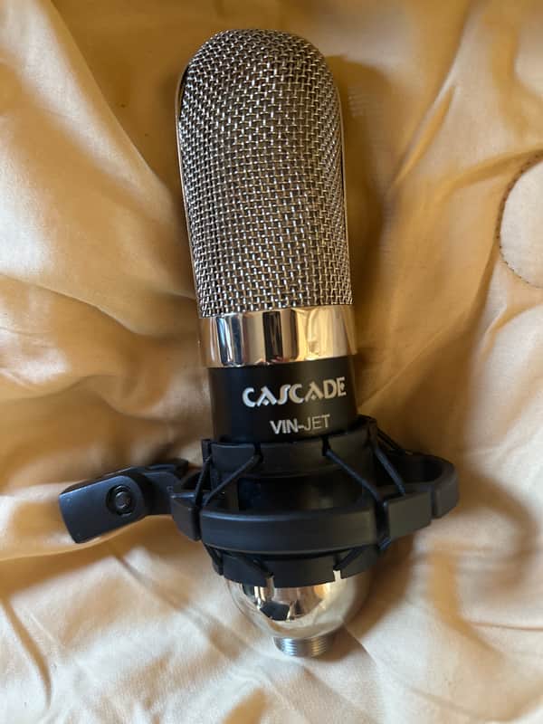 Cascade Vin-Jet Long Ribbon Mic with Lundahl Transformer 2010s - Black