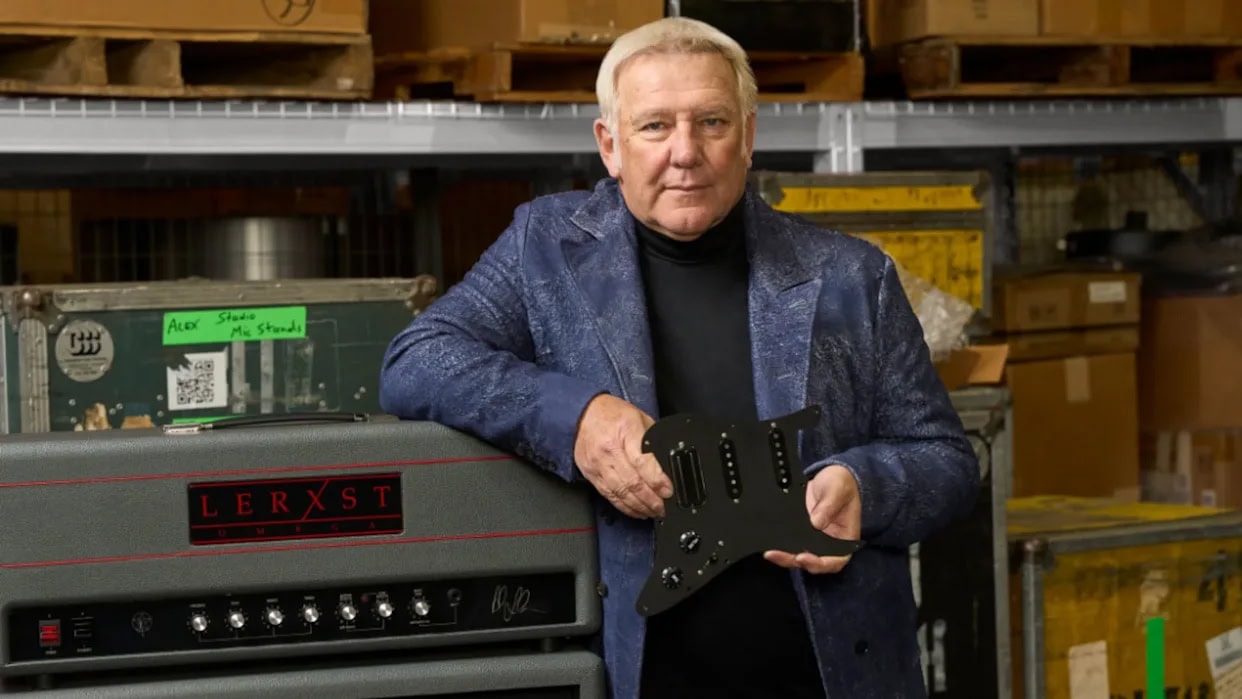 Lerxst Limelight Alex Lifeson Signature Pre-Wired Pickguard