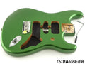 Fender Player II Modified Strat, BODY & HARDWARE Alder Harvest Green Metallic.