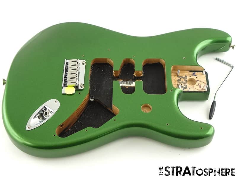 Fender Player II Modified Strat, BODY & HARDWARE Alder Harvest Green Metallic.
