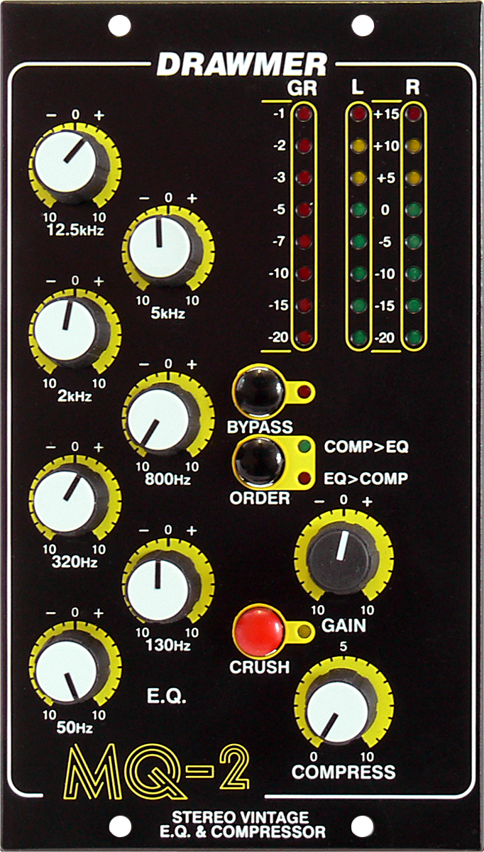 MQ-2 Stereo Vintage Equaliser and Compressor