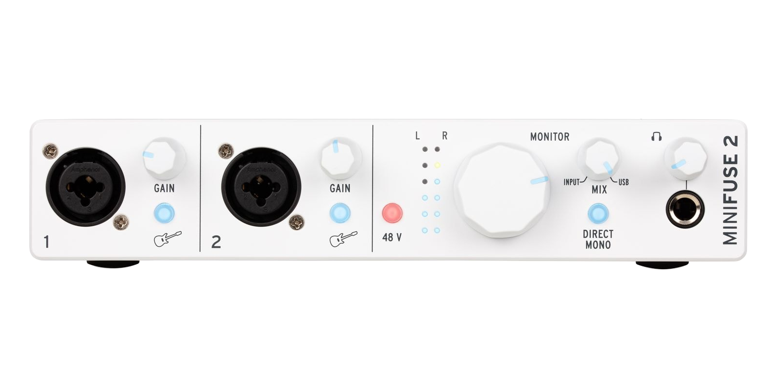 MiniFuse 2 Compact USB Audio Interface - White