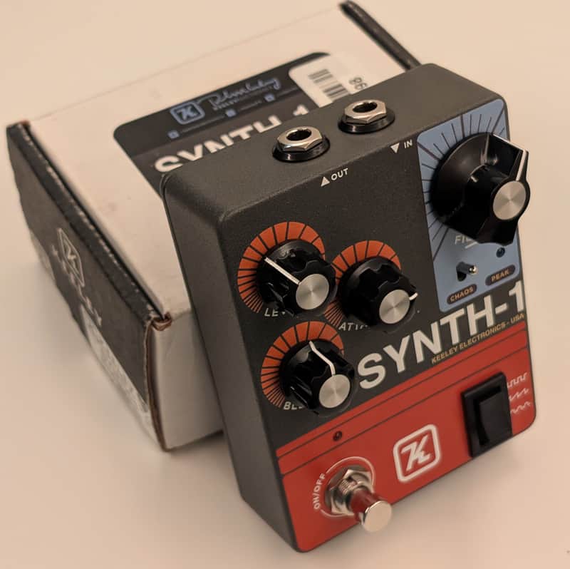 Keeley Synth 1 Reverse Attack Fuzz Wave Generator 2019 - Present - Grey / Red / Blue