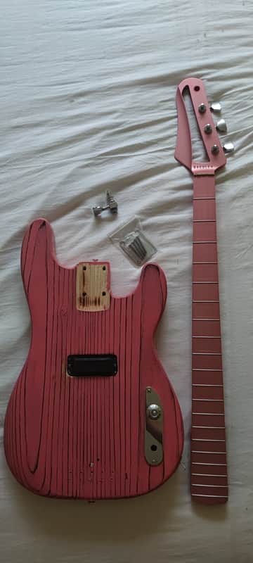 Baguley aluminium bass guitar neck project