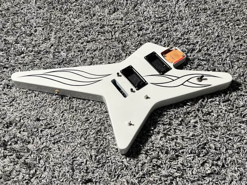 1990s MIJ ESP Random Star Body White Pearl Akira Takasaki EVH