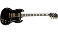 Gibson SG Custom 2-Pickup w/ Ebony Fingerboard Gloss Ebony SGCE-EBGH