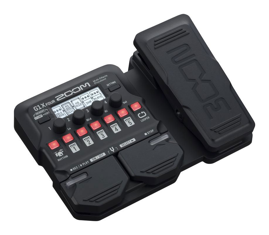 ZOOM G1X Four — Multi-Effects Processor, multi-effects floor processor
