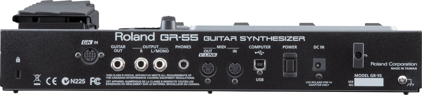 Roland GR-55GK-BK Guitar Synthesizer With Pickup
