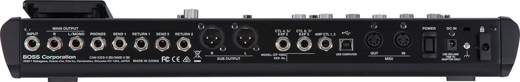 Boss GT-1000 Guitar Amp Effects Processor