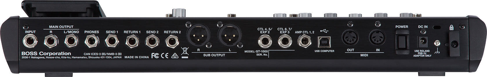 Boss GT-1000 Guitar Amp Effects Processor