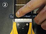 Hosco H-GB4 Groobar Ukulele Nut Slot Assist Tool