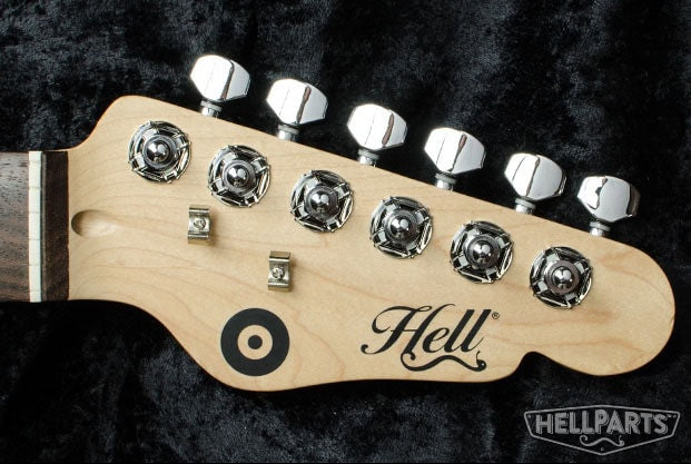 HellParts HeadButz! Brass Surfer’s Cross Machine Head Washers