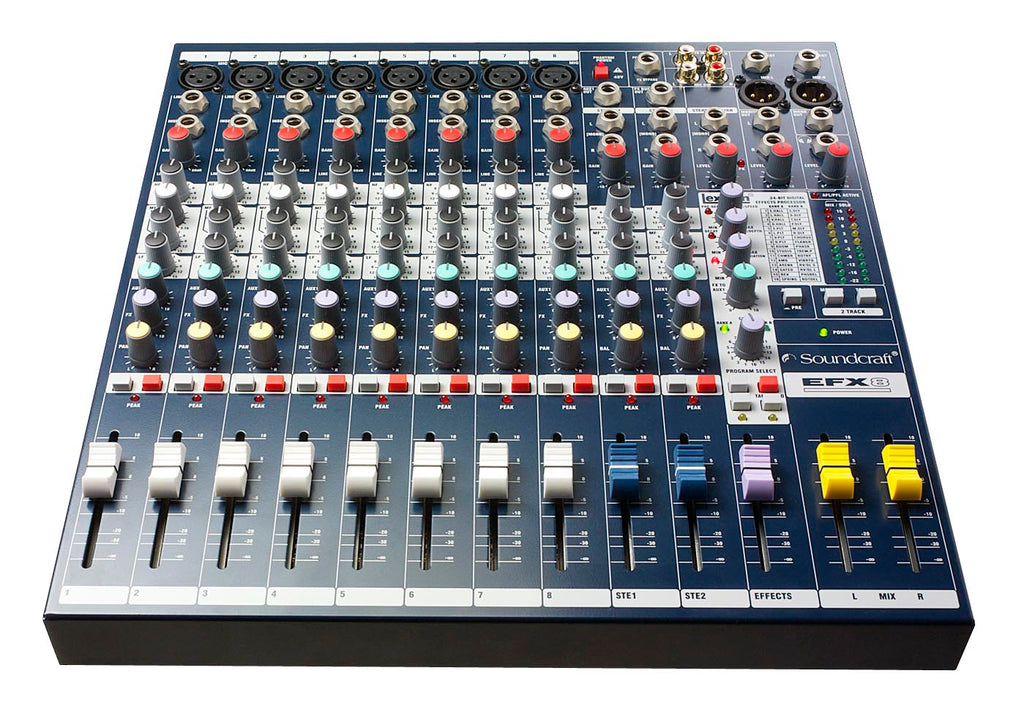 Souncraft SOUNDCRAFT EFX8 8-CHANNEL MIXER WITH LEXICON EFFECTS