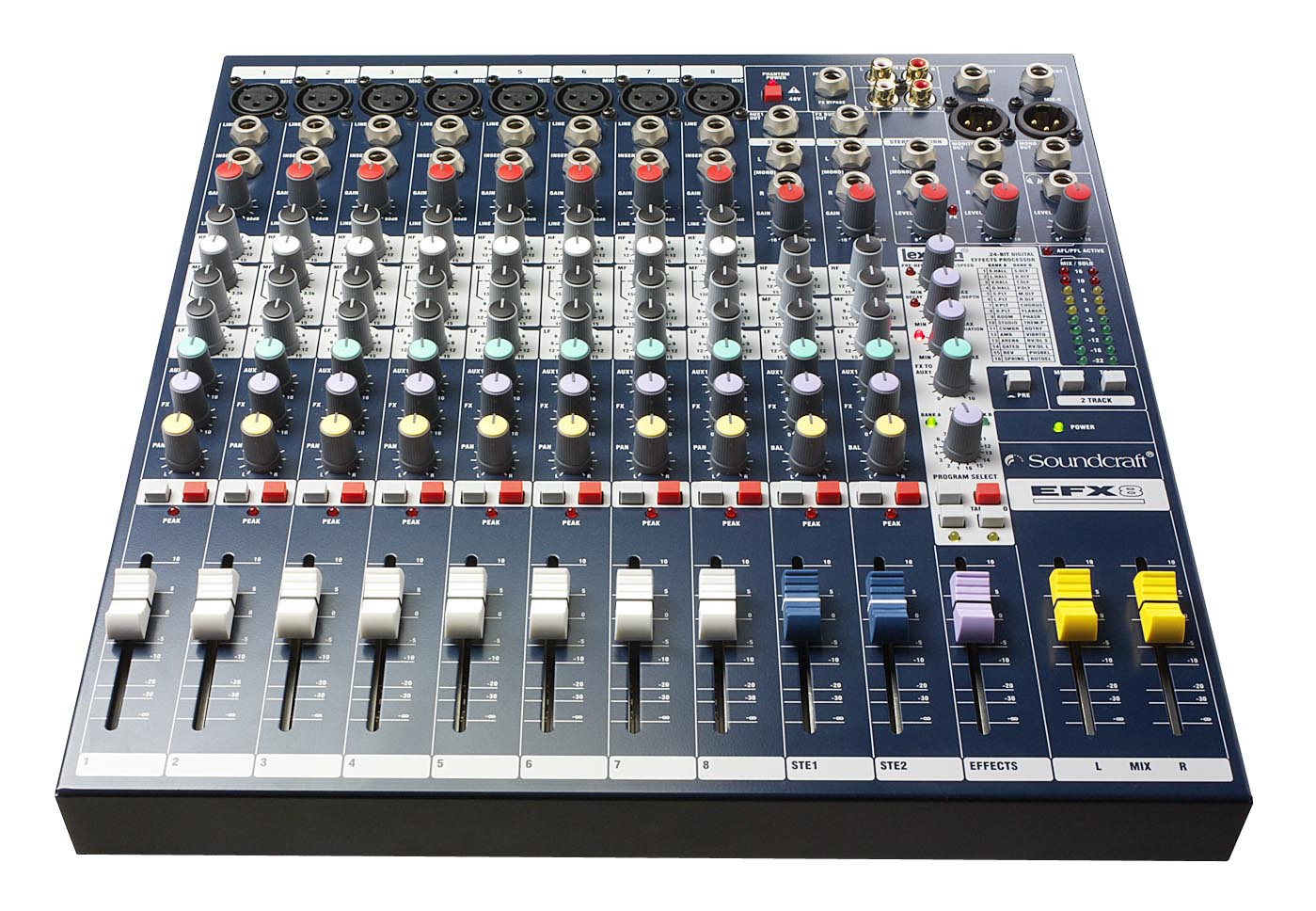 Souncraft SOUNDCRAFT EFX8 8-CHANNEL MIXER WITH LEXICON EFFECTS