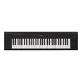 YAMAHA NP-15B Piaggero 61-key Portable Piano-style Keyboard Black