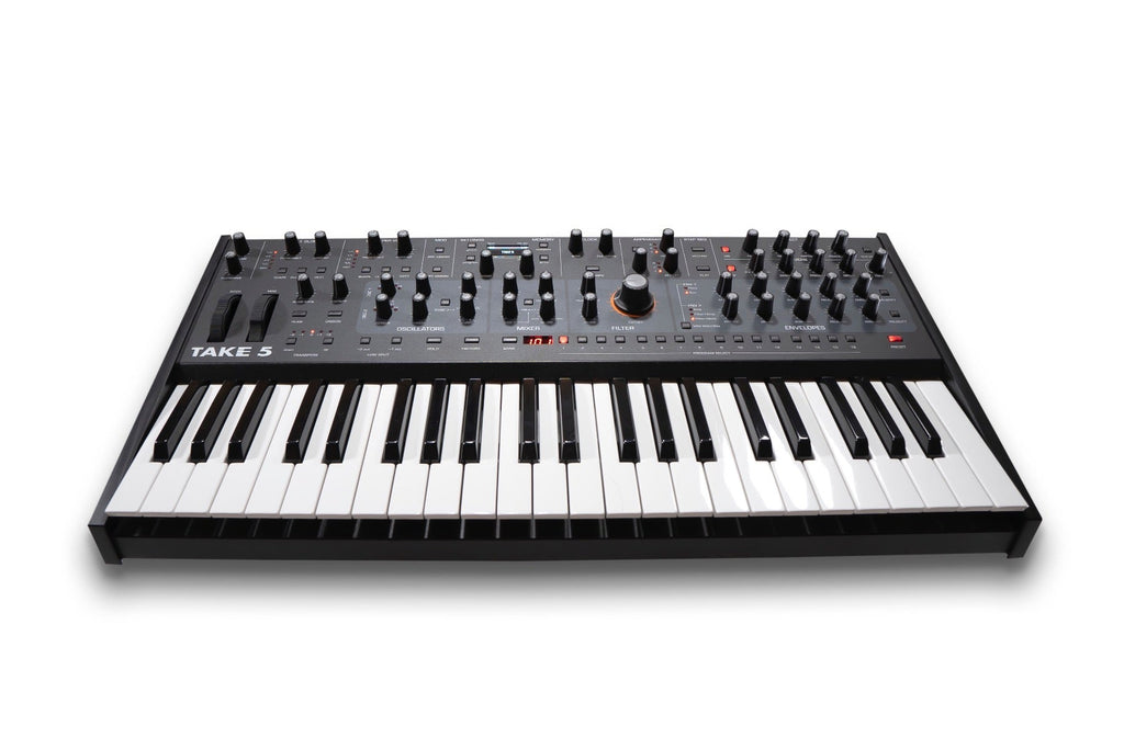 Sequential Take 5 Compact Poly Synth, keyboard synthesizer instrument