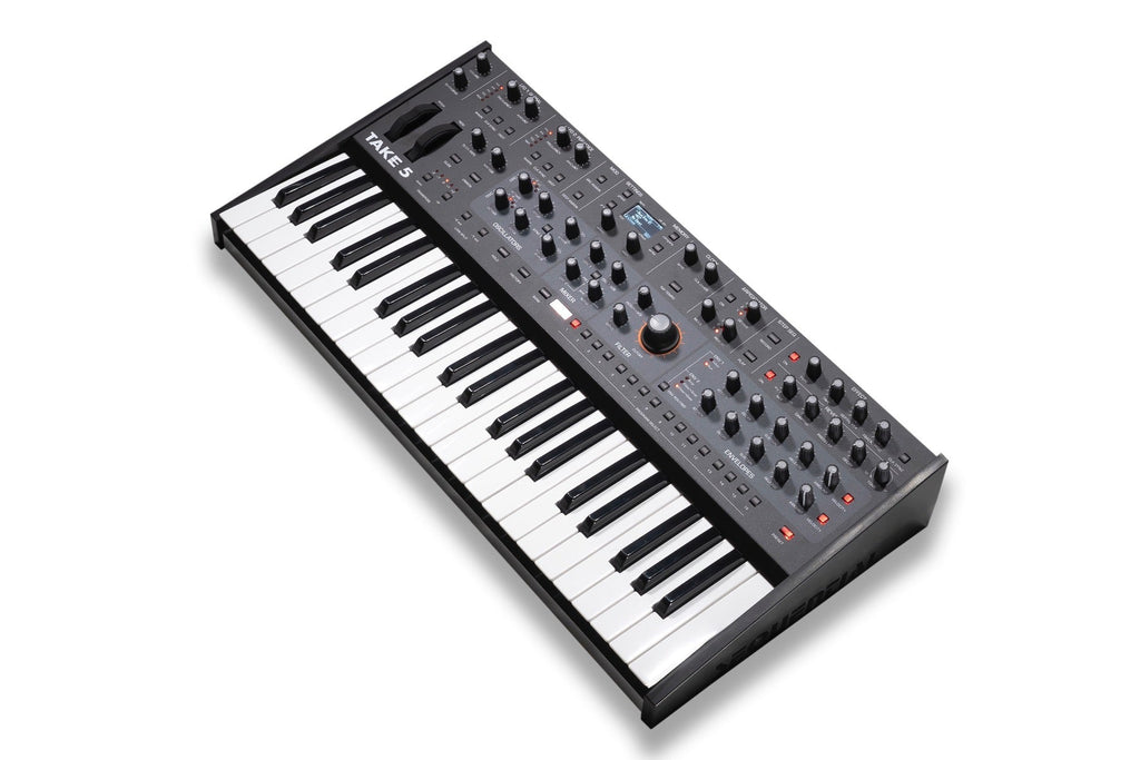 Sequential Take 5 Compact Poly Synth, keyboard synthesizer instrument