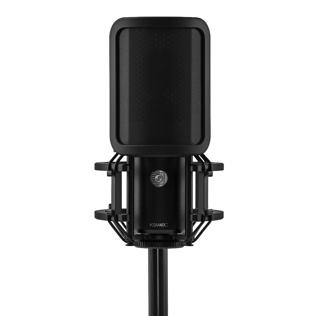 SHURE KSM40C — Microphone, studio recording microphone body