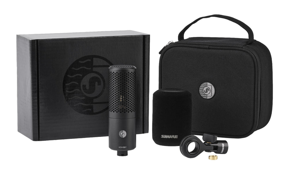 SHURE KSM32C/HM — Microphone, studio recording microphone body