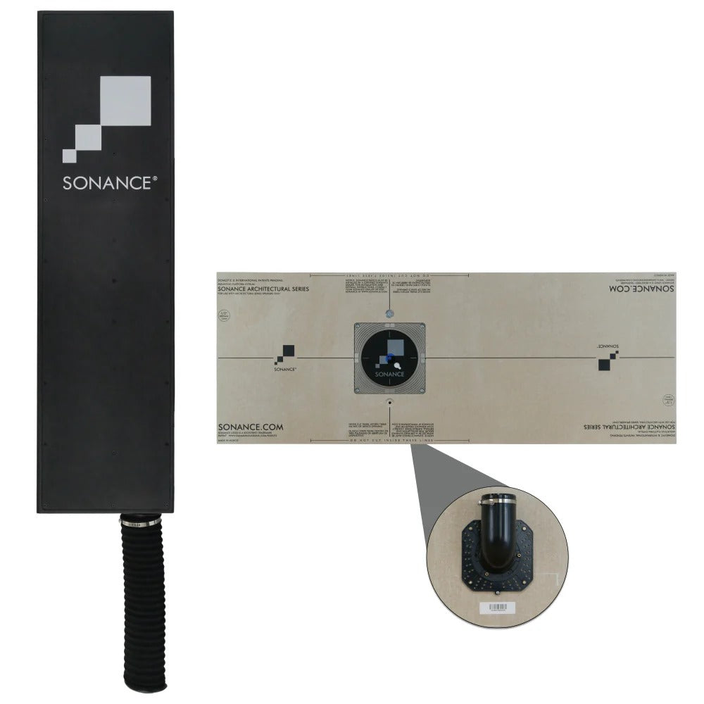 Sonance BPS6 TL Thin-Line Subwoofer with 1/2in Square Gypsum Mounting Platform Kit