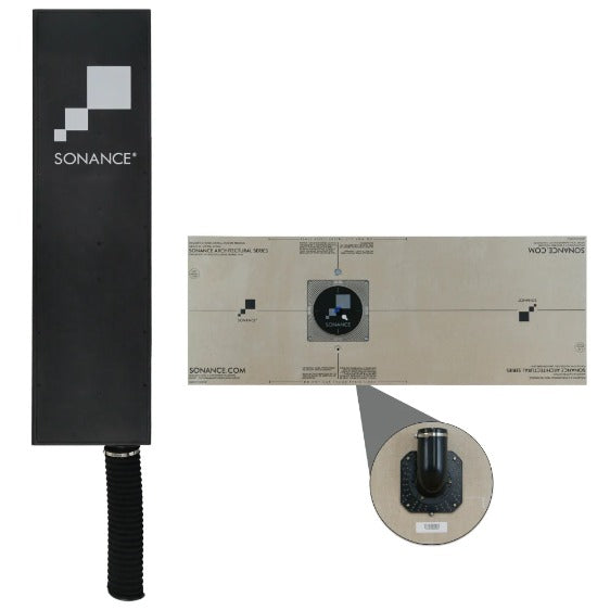 Sonance BPS6 TL Thin-Line Subwoofer with 1/2in Round Gypsum Mounting Platform Kit