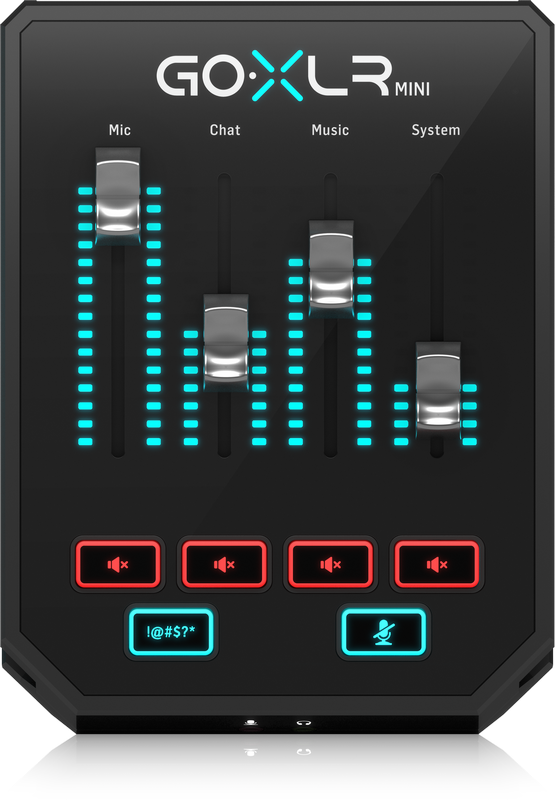 TC-Helicon GoXLR Mini - Online Broadcaster Platform