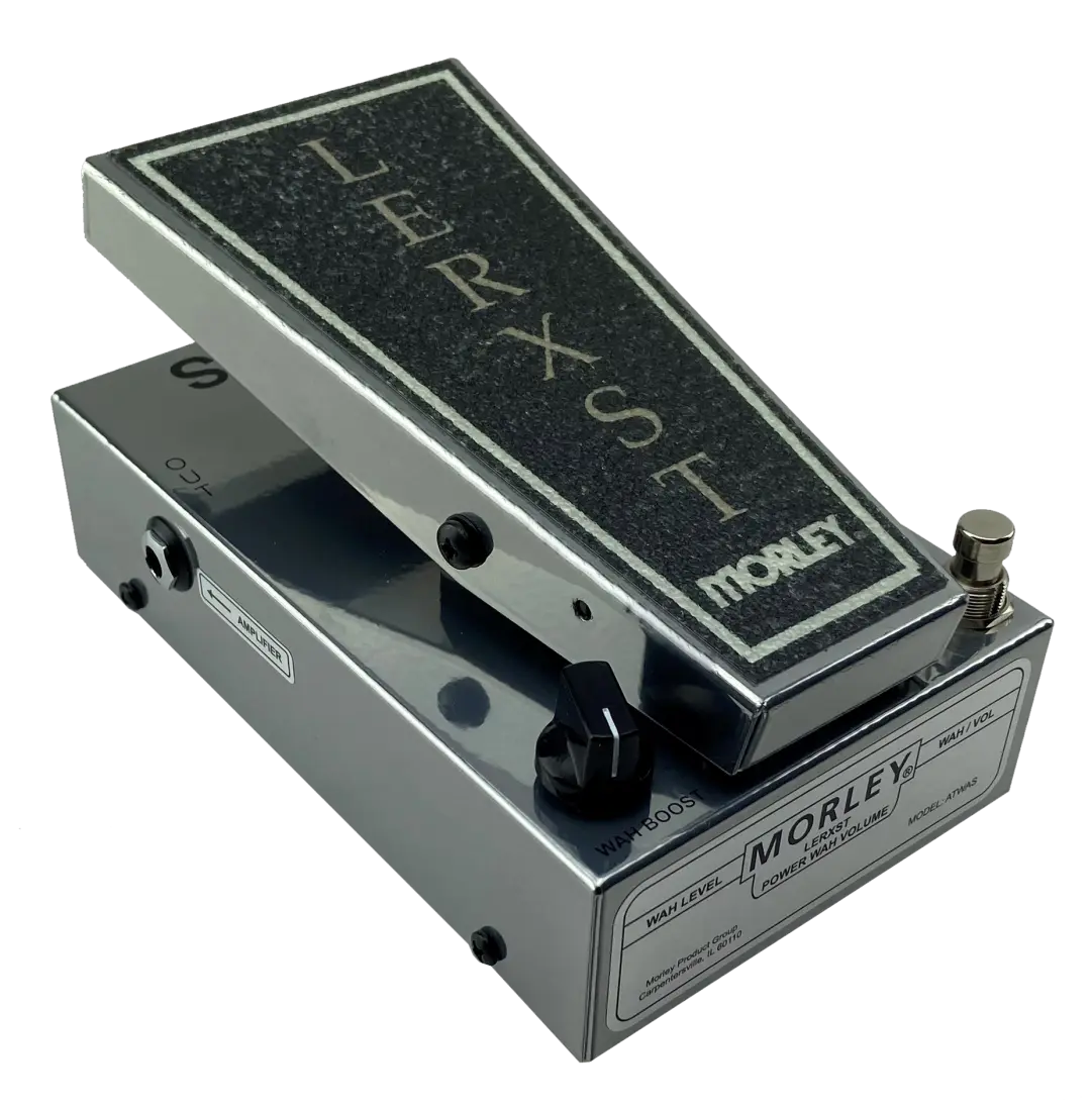 Morley Lerxst ATWAS ALEX LIFESON Wah/Volume Pedal ATWAS All The Worlds A Stage LAST ONE WITH SIGNED LAMINATE BY ALEX LIFESON