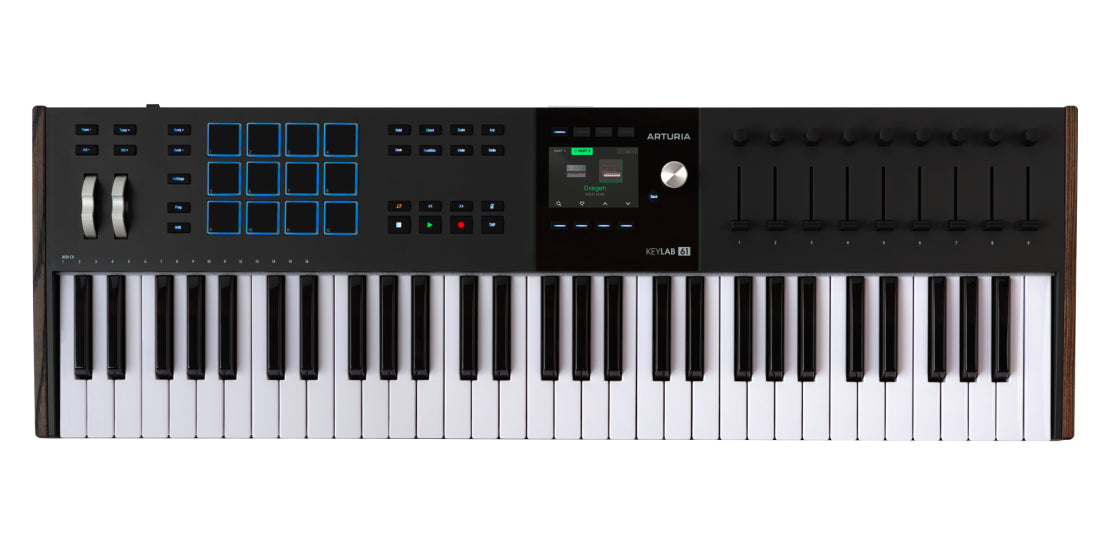 Arturia KeyLab 61 MkIII 61-Note Professional Keyboard Controller - Black