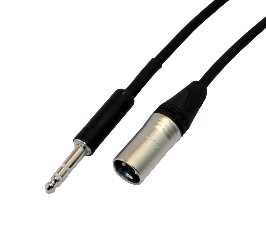 Yorkville Sound Standard Series Balanced XLR-M to TRS Interconnect Cable - 6 foot