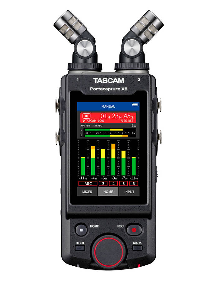 Tascam Portacapture X8 High Resolution Adaptive Multi-Recorder