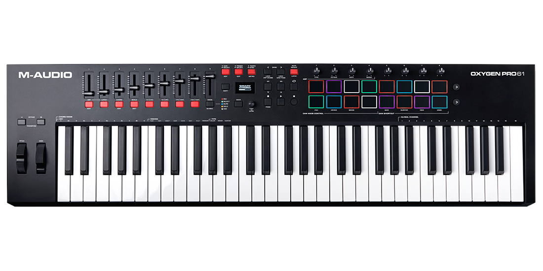 M-Audio Oxygen Pro 61-Key USB MIDI Controller