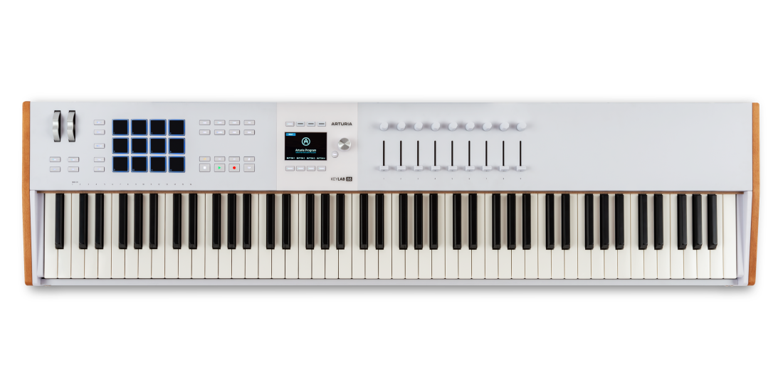 Arturia KeyLab 88 MkIII 88-Note Professional Keyboard Controller - White