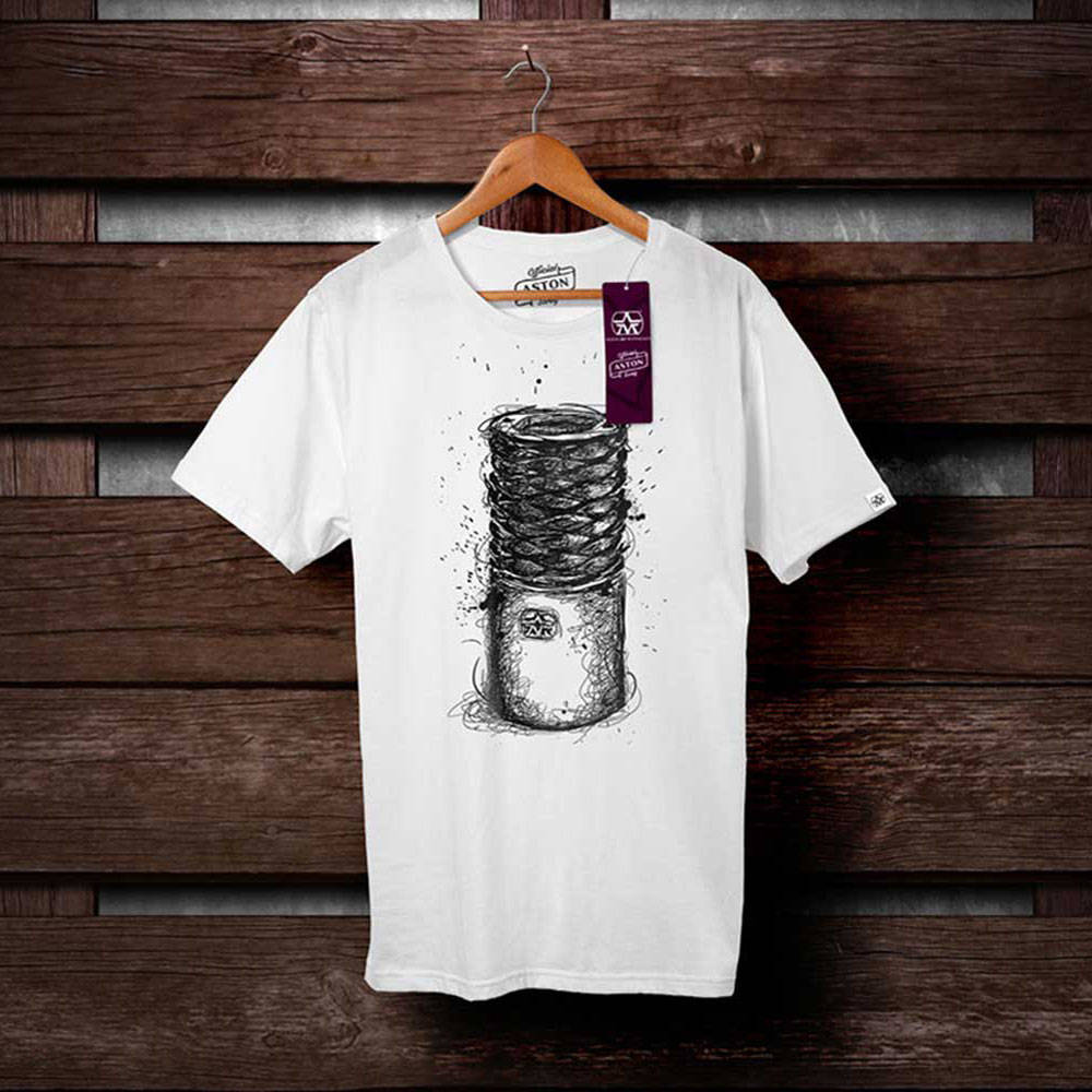 Aston Origin T-shirt White - Medium
