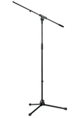 K & M Stands Microphone Stand w/Boom - Black