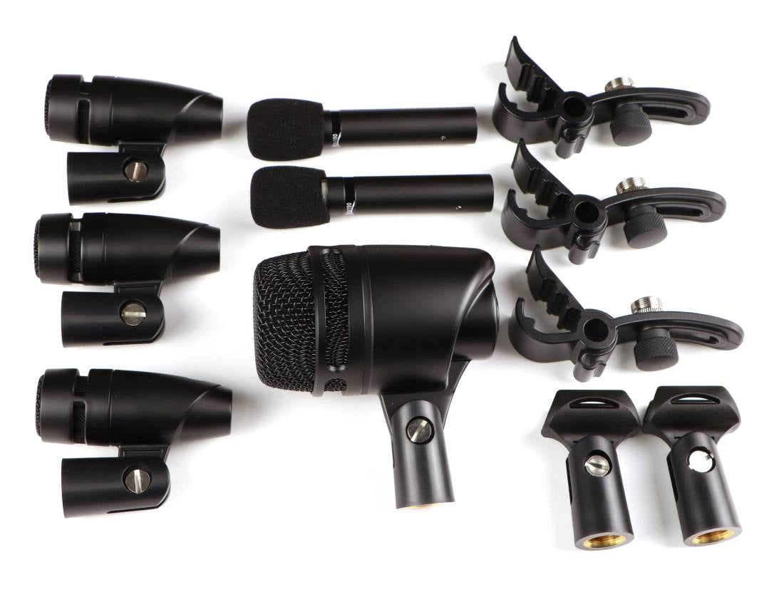 Apex DP6 Deluxe Drum Microphone Pack