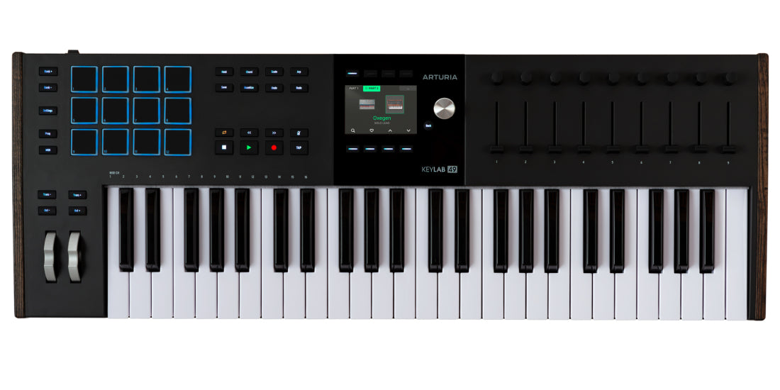 Arturia KeyLab 49 MkIII 49-Note Professional Keyboard Controller - Black