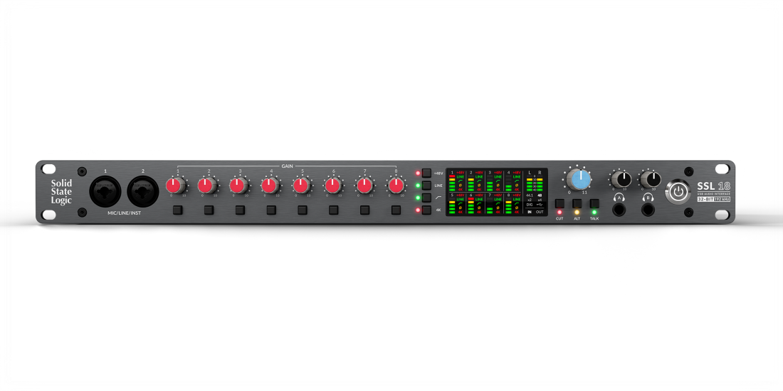Solid State Logic SSL 18 High Performance USB Audio Interface