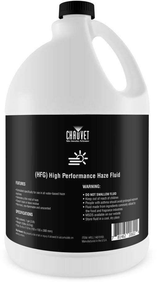 Chauvet DJ High Performance Water Based Haze Fluid - 1 Gallon