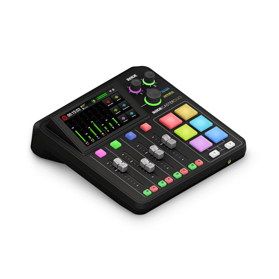 RODE RODECaster Duo Integrated Audio Production Studio - Black