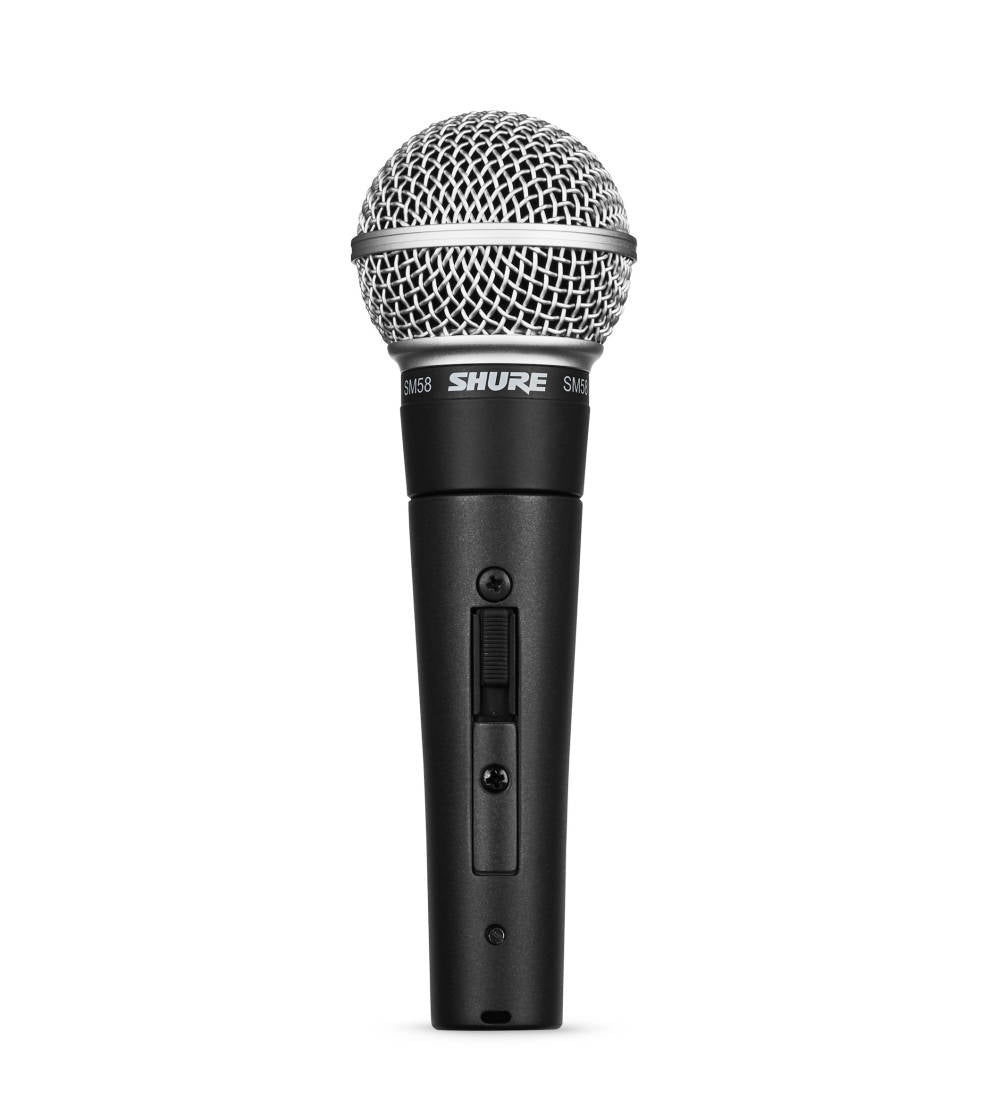 Shure SM58S Unidirectional/Cardioid Dynamic Mic with ON/OFF Switch